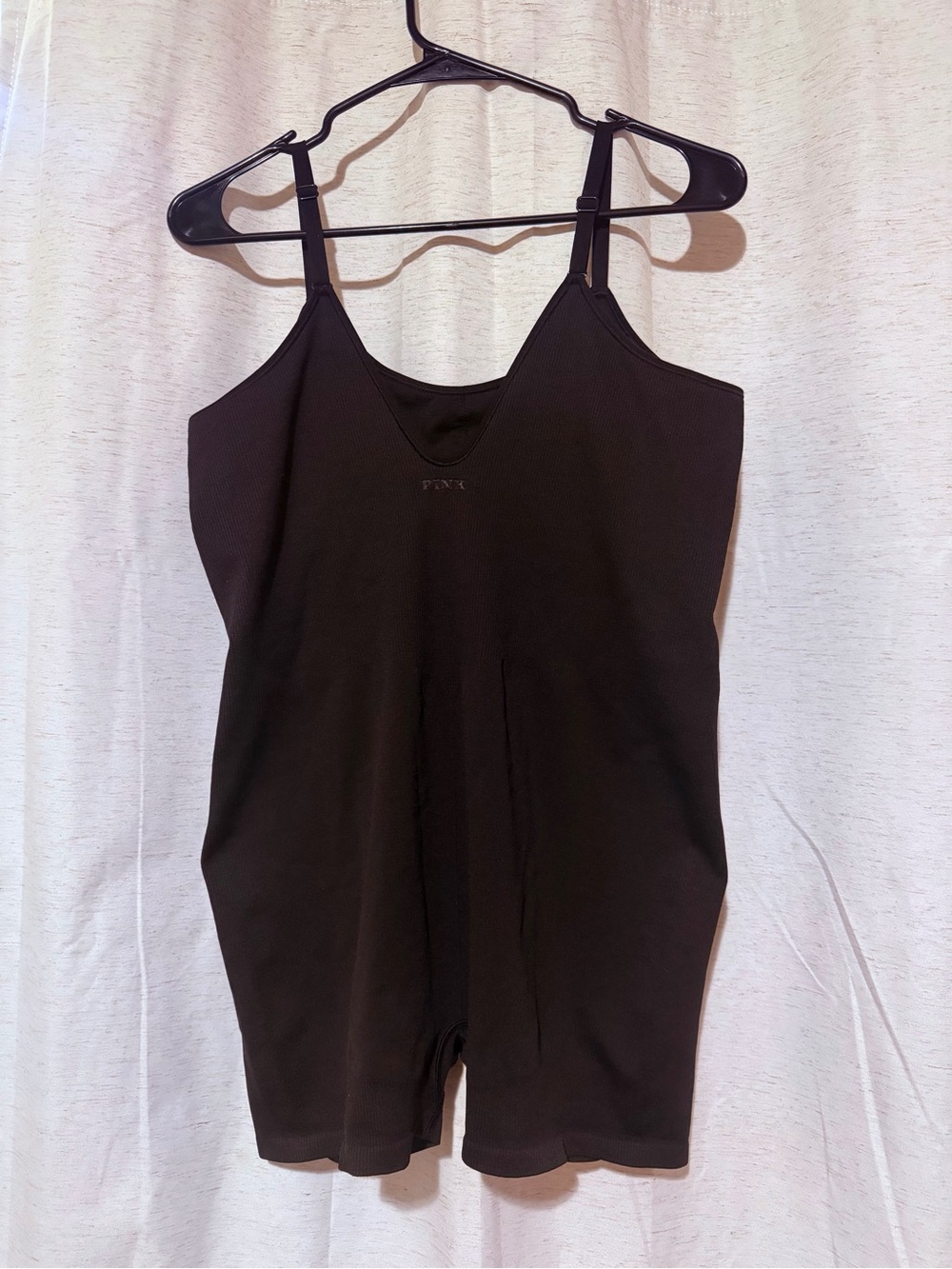 Victoria secret pink body suit romper size XLarge